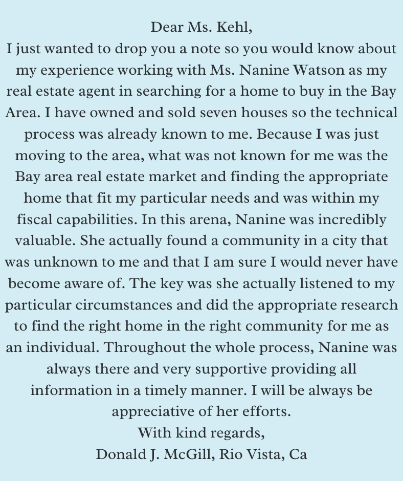 Nanine W. Testimonial 3